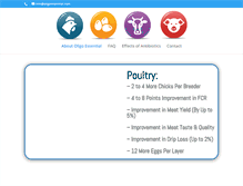 Tablet Screenshot of oligoessential.com
